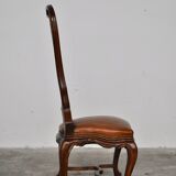 Mid-Century Italian Ash Dining Chairs, 1950s