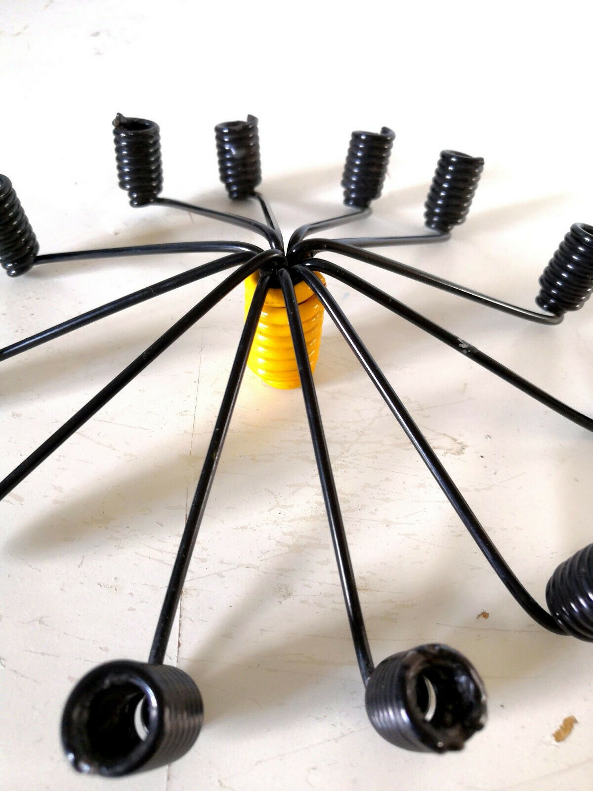 Spider style candleholder with 12 branches, design 50s