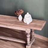 Old farmhouse benches - solid oak wood