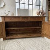 Oak and pine counter 1950