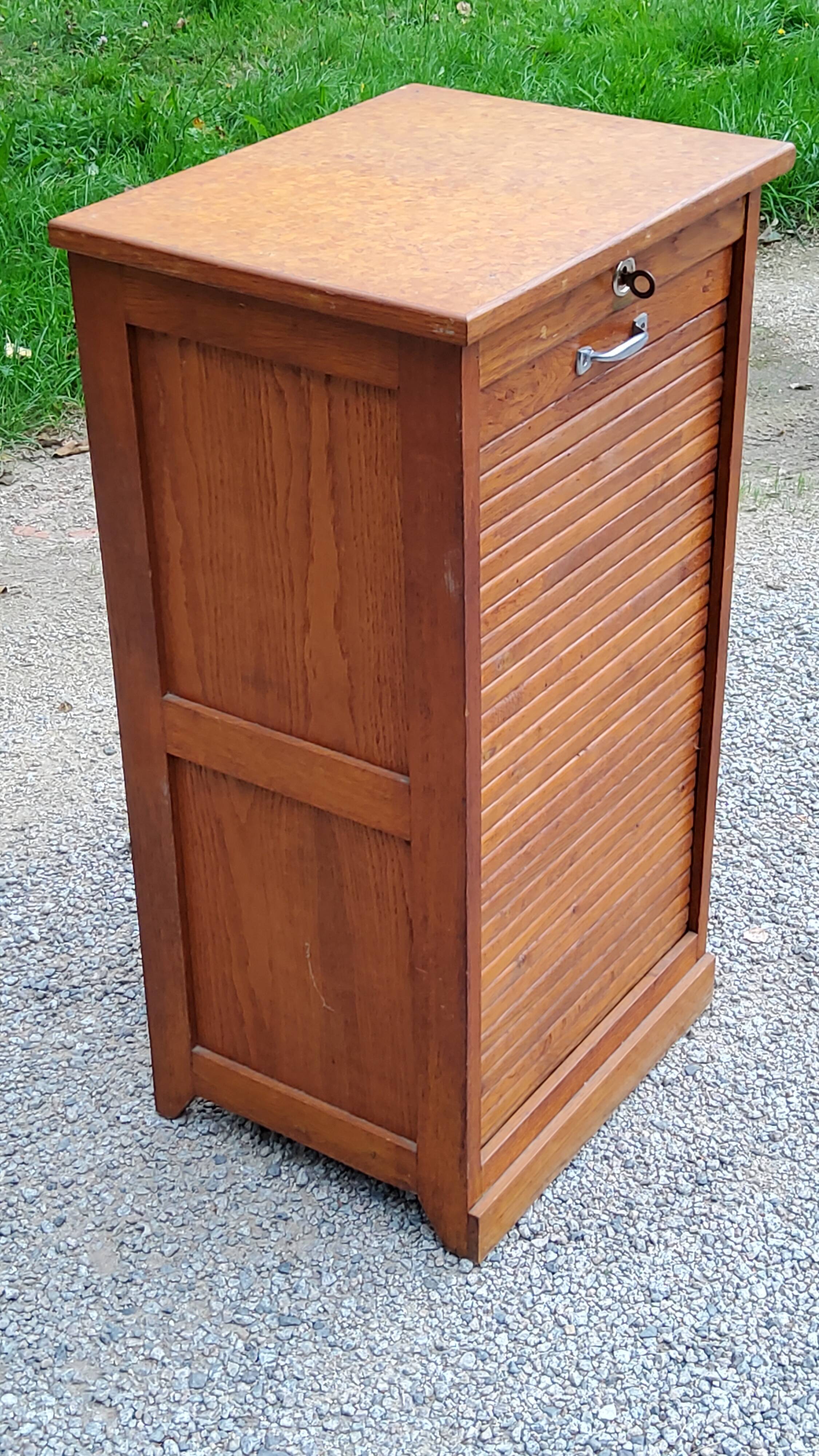Oak curtain binder from the 50s a.jarnet