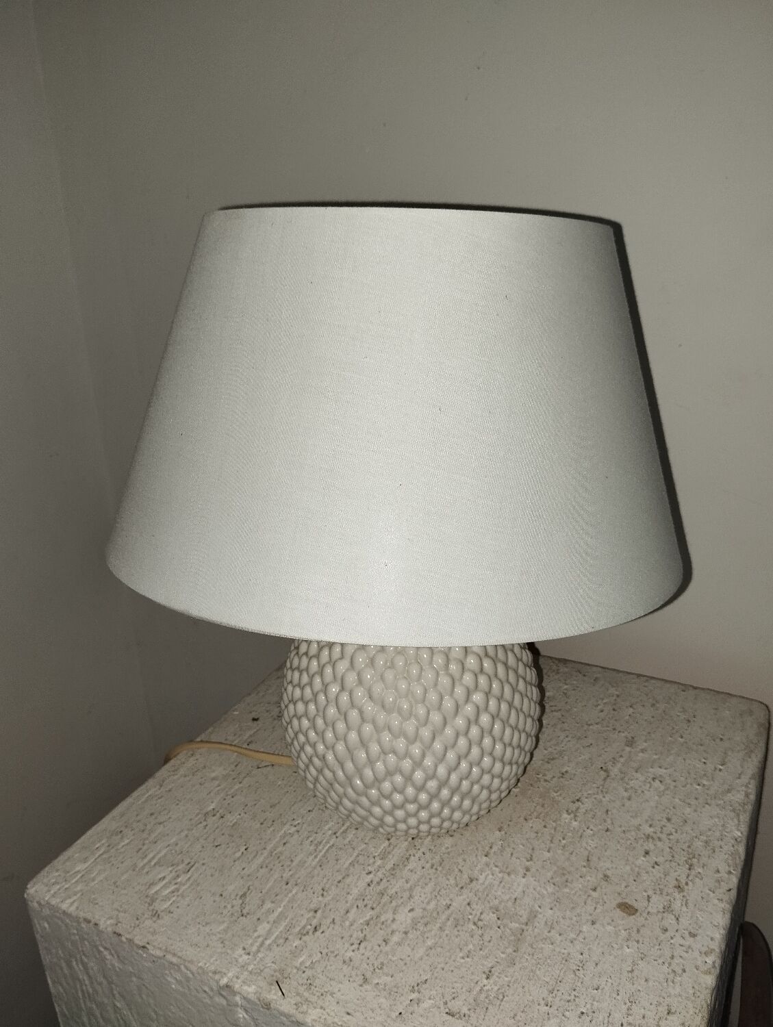 Ceramic lamp Italy 60s 70s
