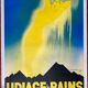 Original tourism poster "Uriage-les-Bains" health by sulfur 62x100cm 1936