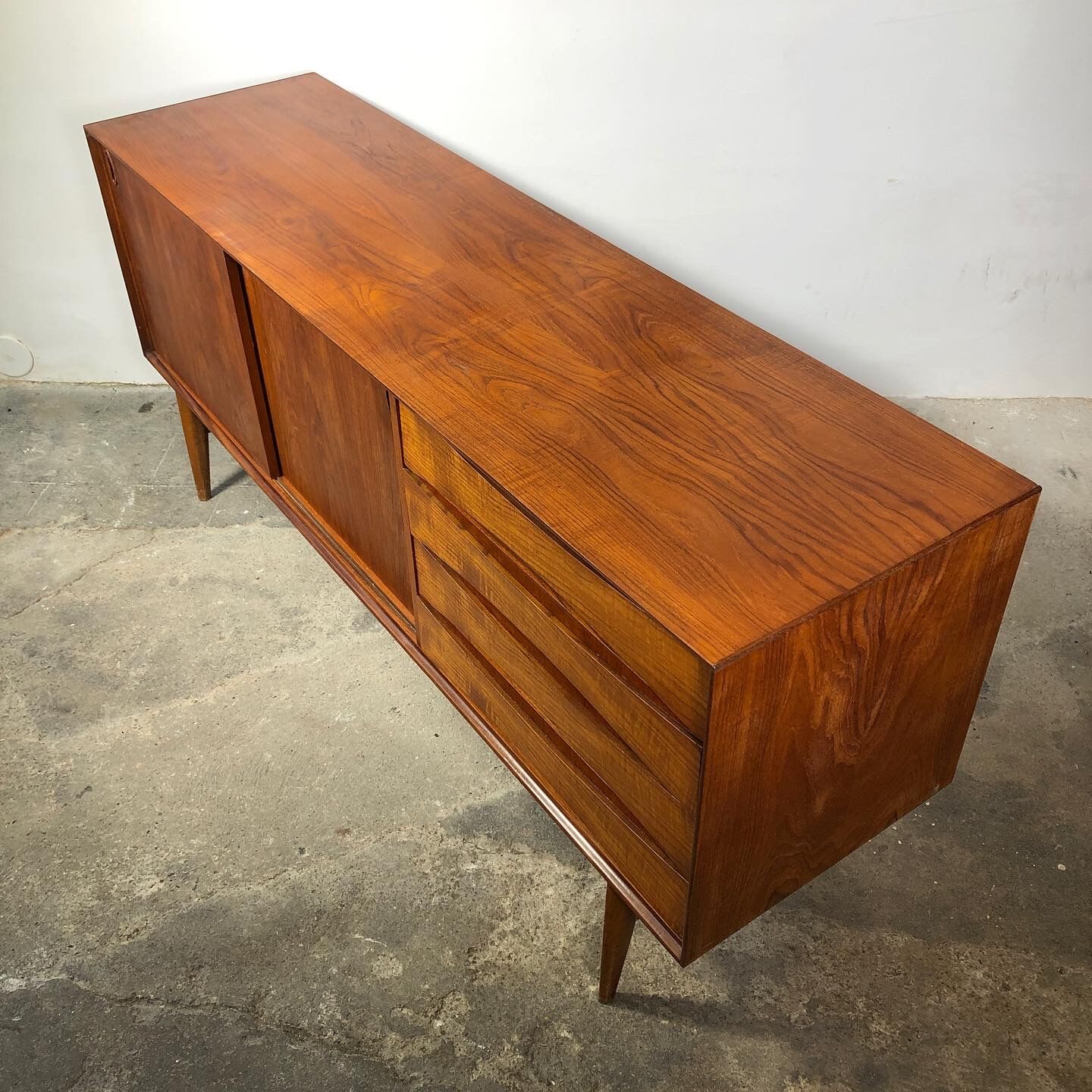 Teak sideboard by Oswald Vermaercke, 1950