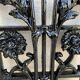 2 Art Nouveau / Art Deco grids art ironwork flower decoration