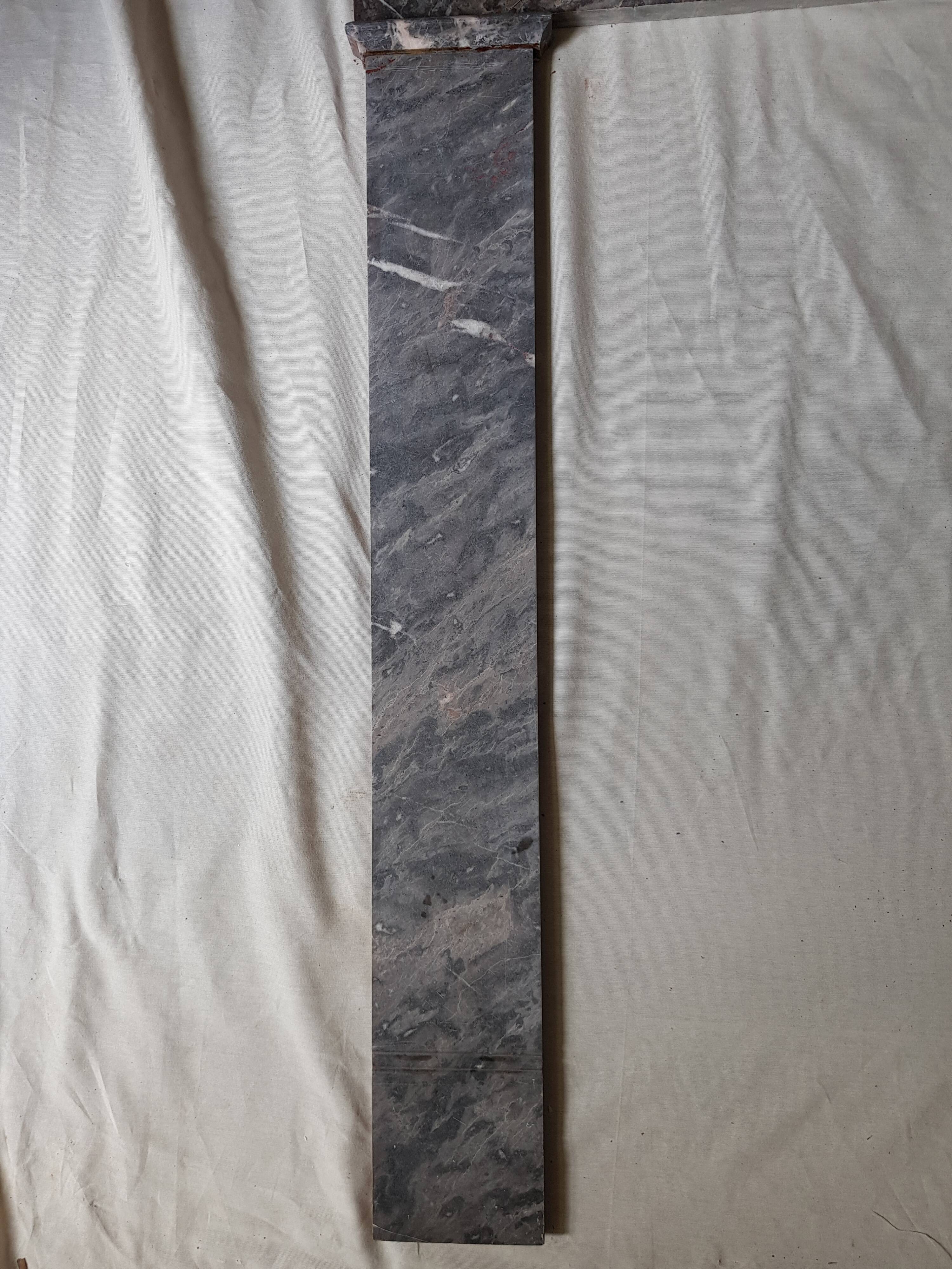 Marble fireplace nineteenth