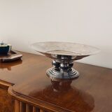 Art Deco silver-plated centerpiece, France 1930s