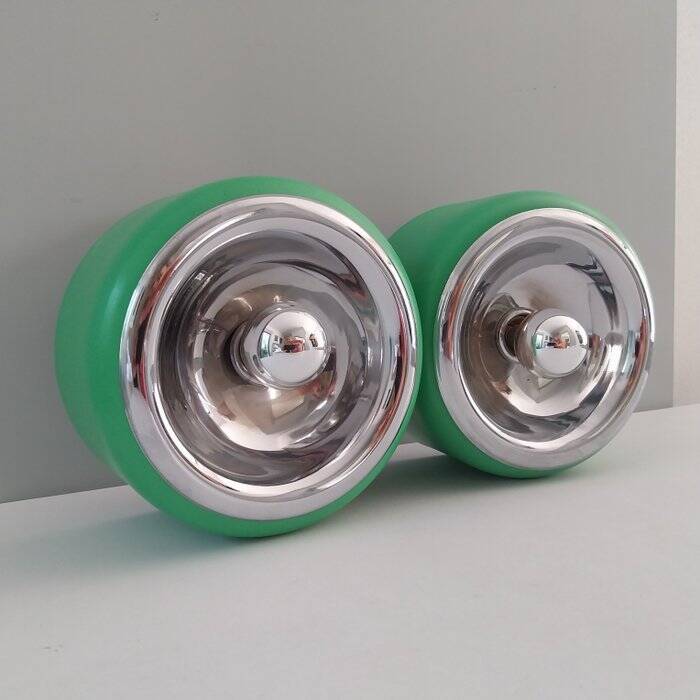 Pair of Italian wall lights from the 70s