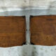 Pair of solid oak bedside tables