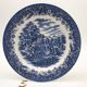 6 flat plates English "Churchill", Staffordshire.