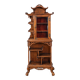 Bibliothèque vitrine  attribué à l'atelier Gabriel Viardot Fin XIXe