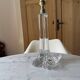 Baccarat crystal lamp base - 1950s-1960s