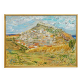 Castelsardo, Sardaigne, 1978 – Peinture à l'huile par Alexander Michael