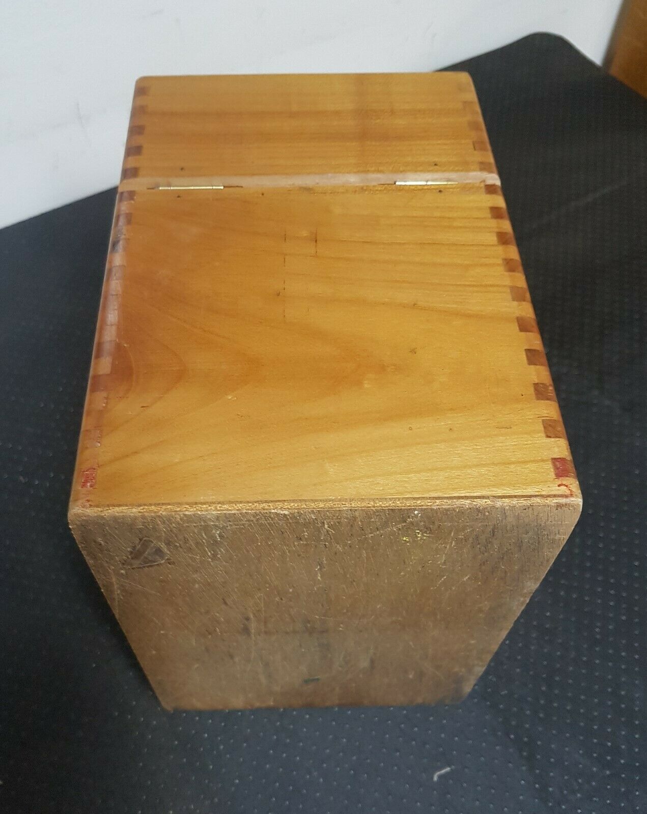 Wooden storage box