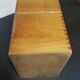 Wooden storage box