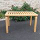 Birch wood bench Alvar Aalto Artek 80s