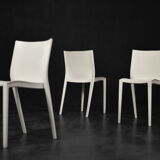 Vintage mid-century modern slick slick plastic chairs by philippe starck for xo design, set of 5