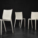 Mid-century smooth plastic vintage chairs by Philippe Starck for Xo Design, set of 5.