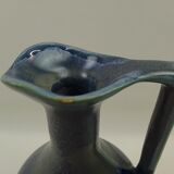 Blue and green ceramic carafe 25cm
