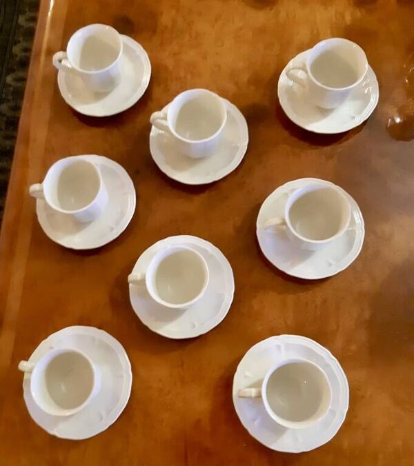 Tasses à café villeroy&boch modèle manoir