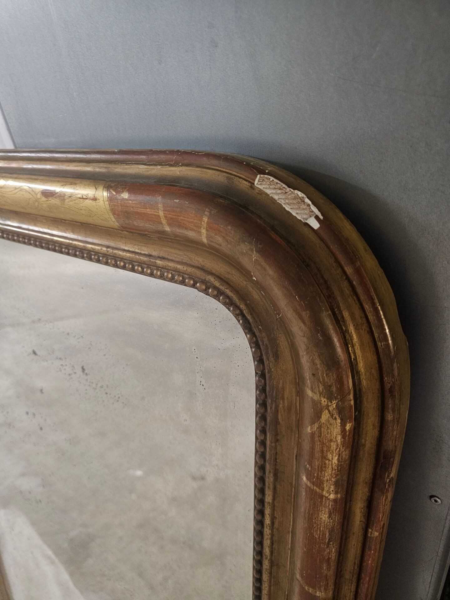 Louis-Philippe gold mirror 117x95