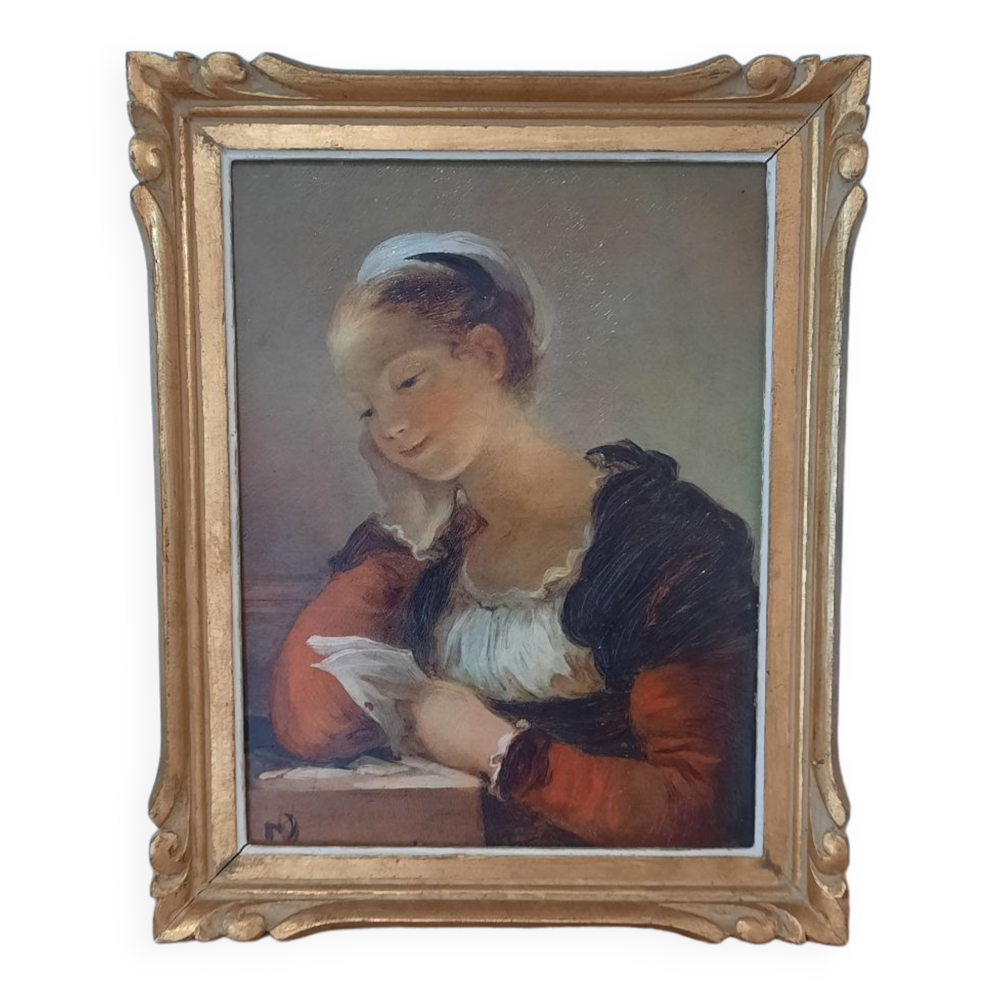 Hand-painted painting