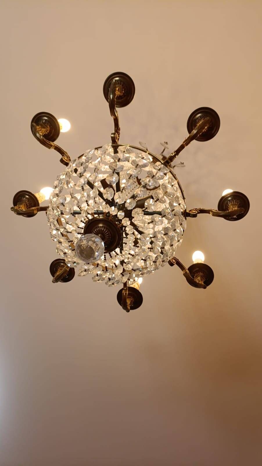 Balloon chandeliers in pairs