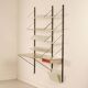 Pilastro Wall System by Tjerk Reijenga with Desk and Magazine Holder, 1960s