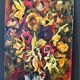 Oil on cardboard by J.-P. Ducos still life 1960