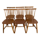 Scandinavian chairs with bars