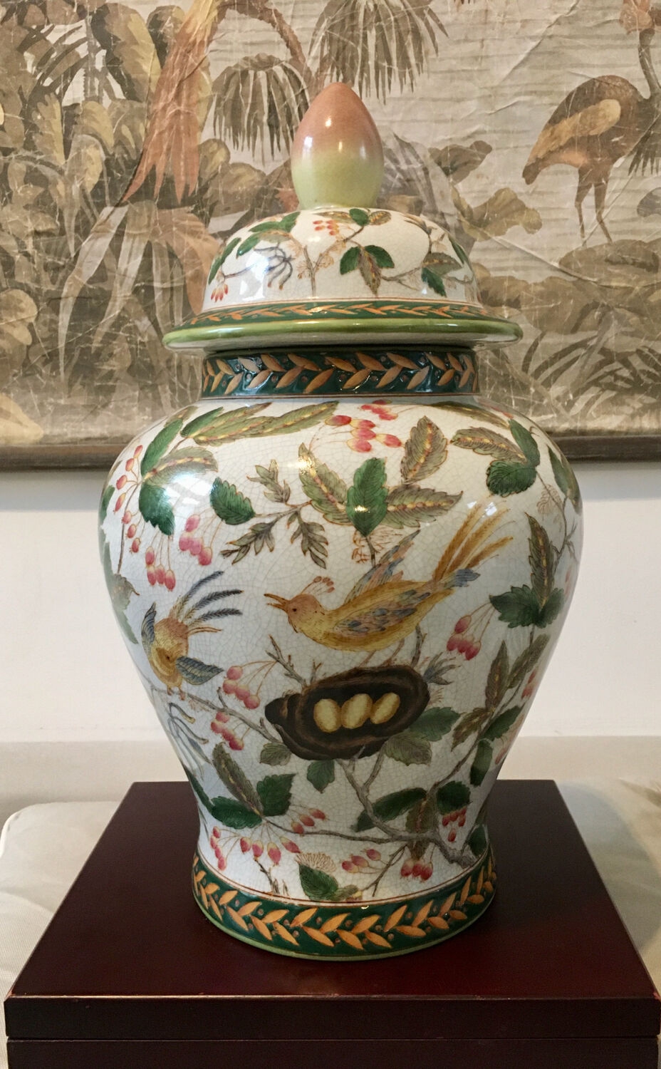 Covered jar, China