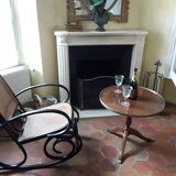 Table basse en formica vintage