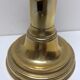 Pair of old brass candlesticks