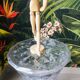 Transparent polycarbonate stool Kartell