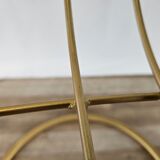 70s chair in metal