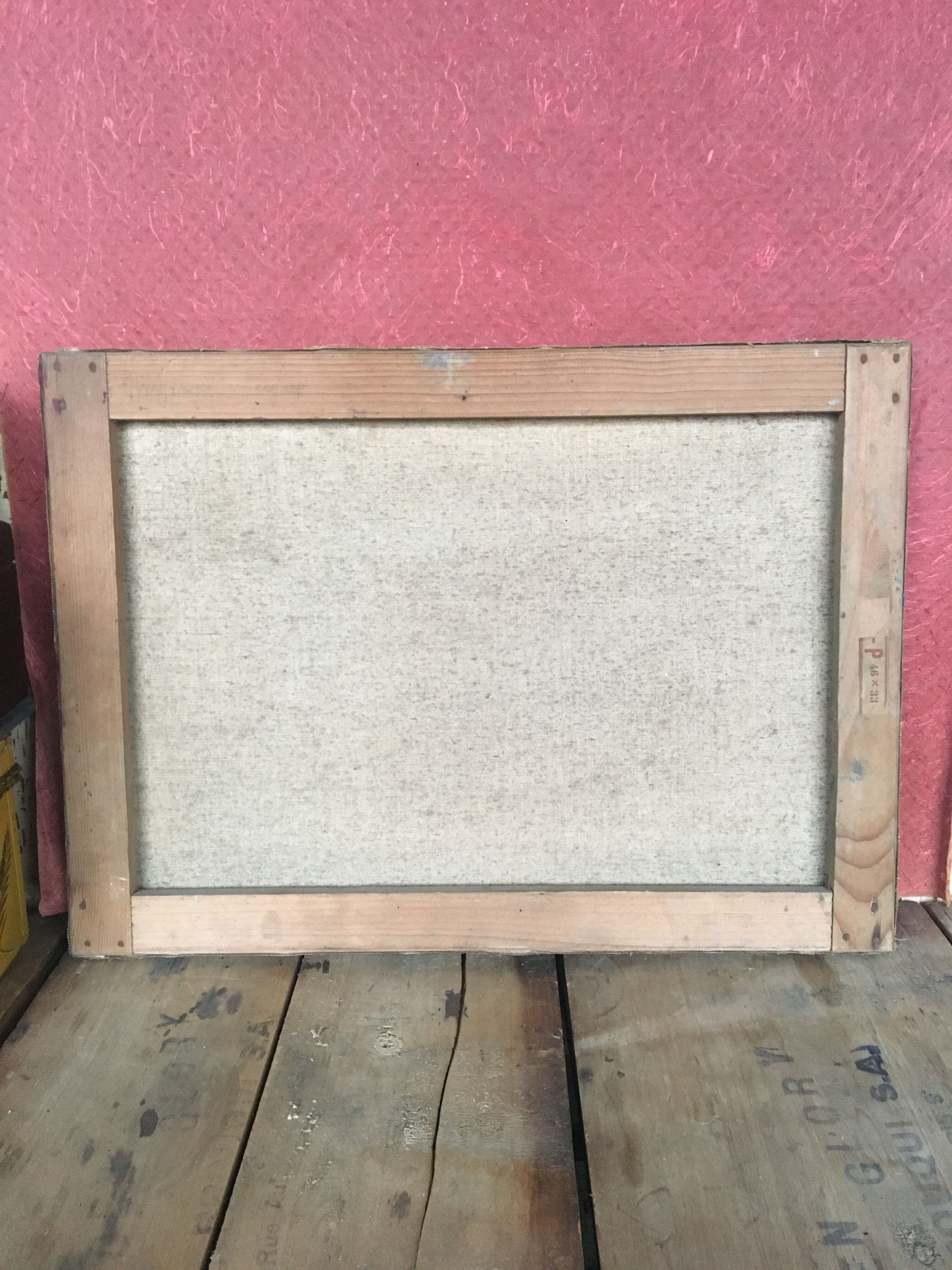 Oil on canvas signed on chassis, early 20th century