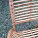 Vintage rattan armchair by Dirk Van Sliedregt for Rohe Noordwolde.