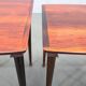 Mid-century Danish nesting tables in solid wood and veneer, 1960s