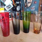 Vintage 5 glasses circa 1950