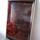 Vintage 70s tortoiseshell style lucite tray