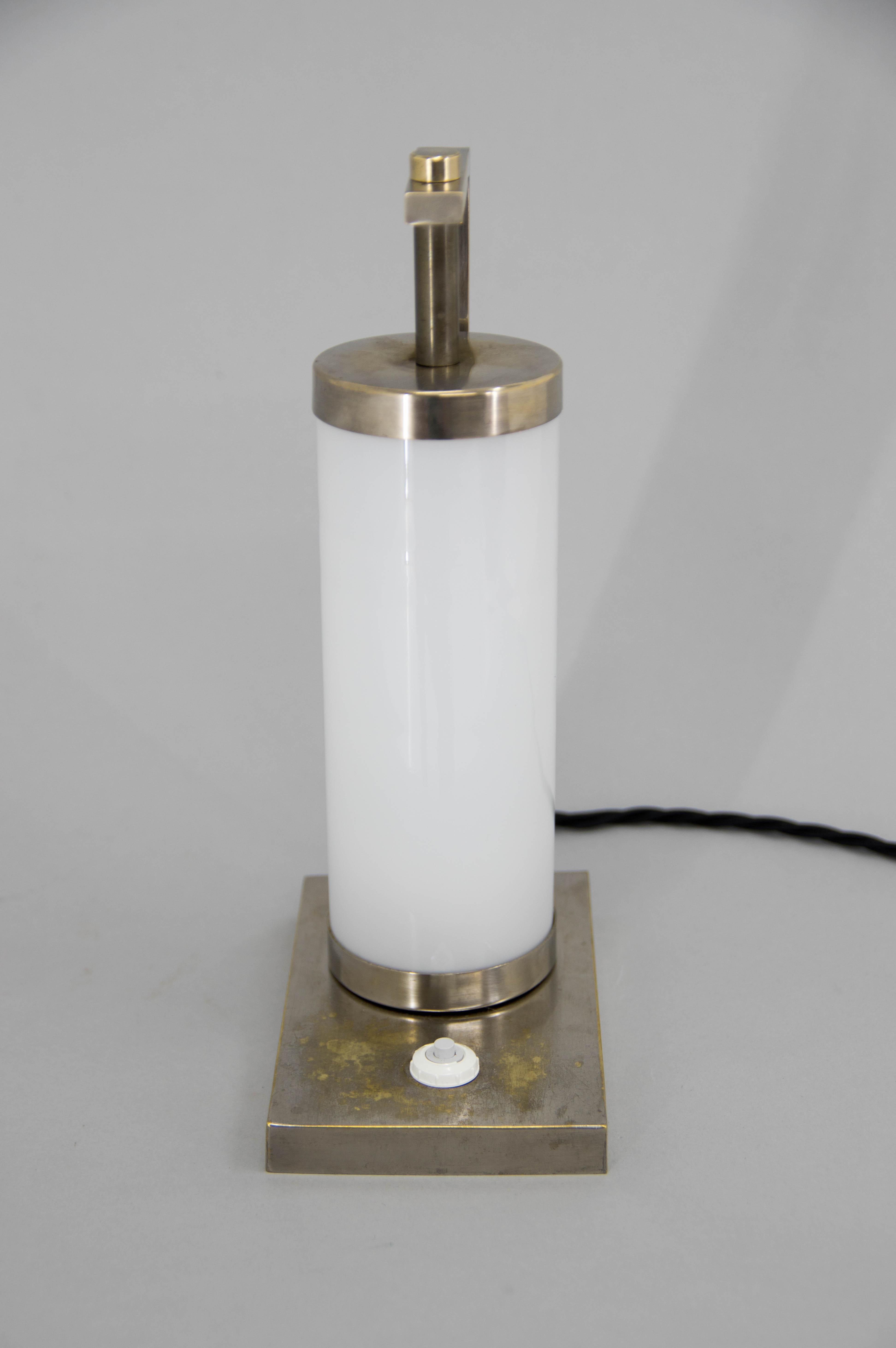 Bauhaus / functionalist table or bedside lamp, 1930s
