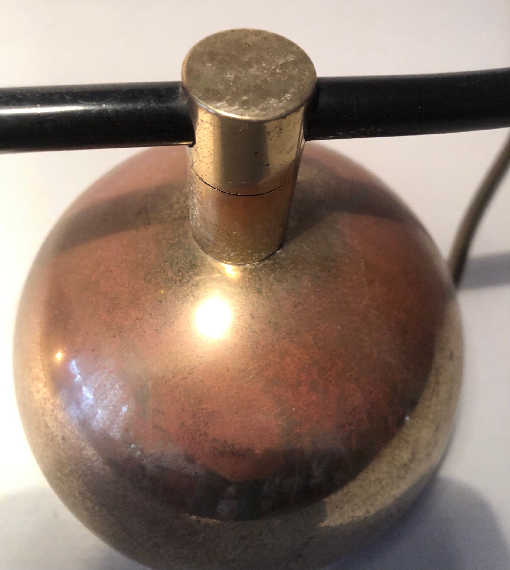 Pair of vintage German bow lamps 60s/70s