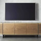 Arhaus low sideboard - solid wood