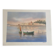 Lithographie signée de l’artiste francais provençal  victor zarou