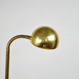 Gold floor lamp, 1980s