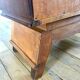 Bedside table in orm magnifying glass art deco 30s