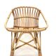 Fauteuil en rotin de Rohe Noordwolde, 1960, Pays-Bas
