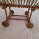 Antique doll cradle
