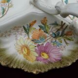 Dish with porcelain compartments, "beggar", art nouveau