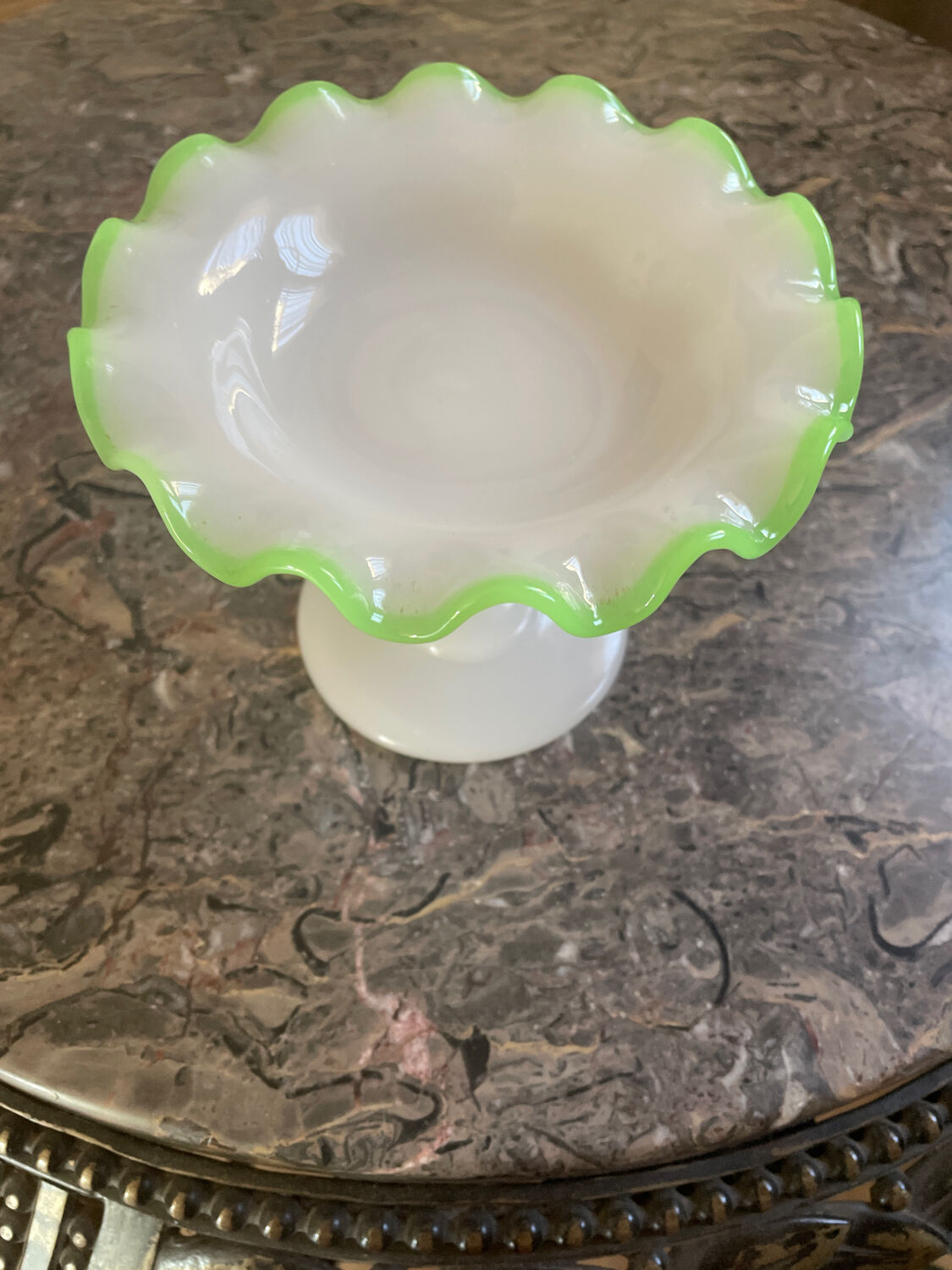 Opaline ring cup Charles X